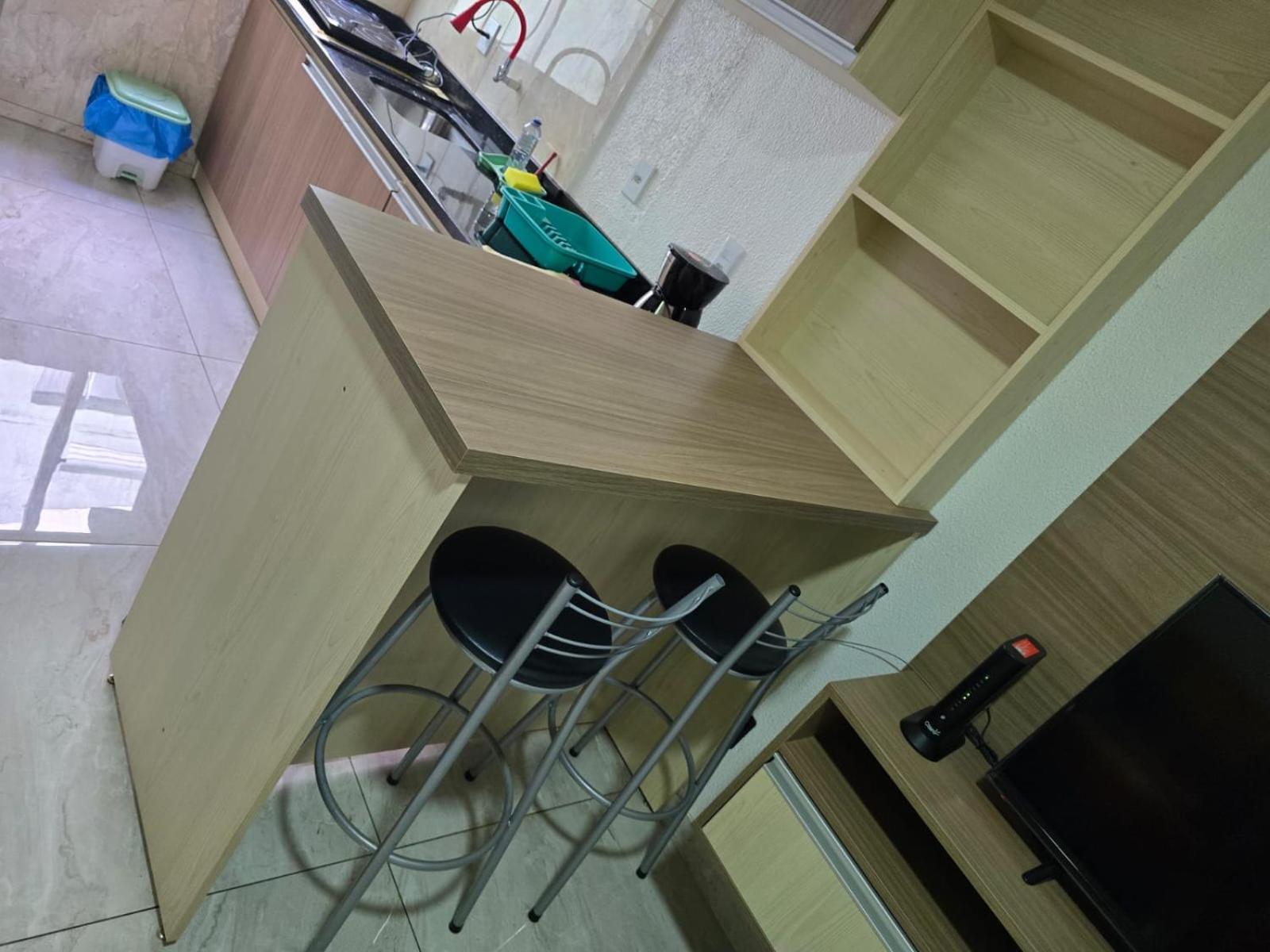 Mobiliado No 4º Andar Bloco M Com Garagem * Sao Borja
