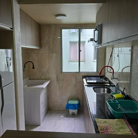 Apartamento Mobiliado No 4º Andar Bloco M Com Garagem Sao Borja Exterior photo